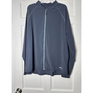 Solumbra 2.2 Jacket Mens XXL Ultra Athlete 100% SPF Beach Full Zip Grey